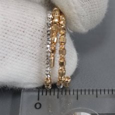 画像8: K18PG/Pt850リング 1.6g #12-15 伸縮式 (8)