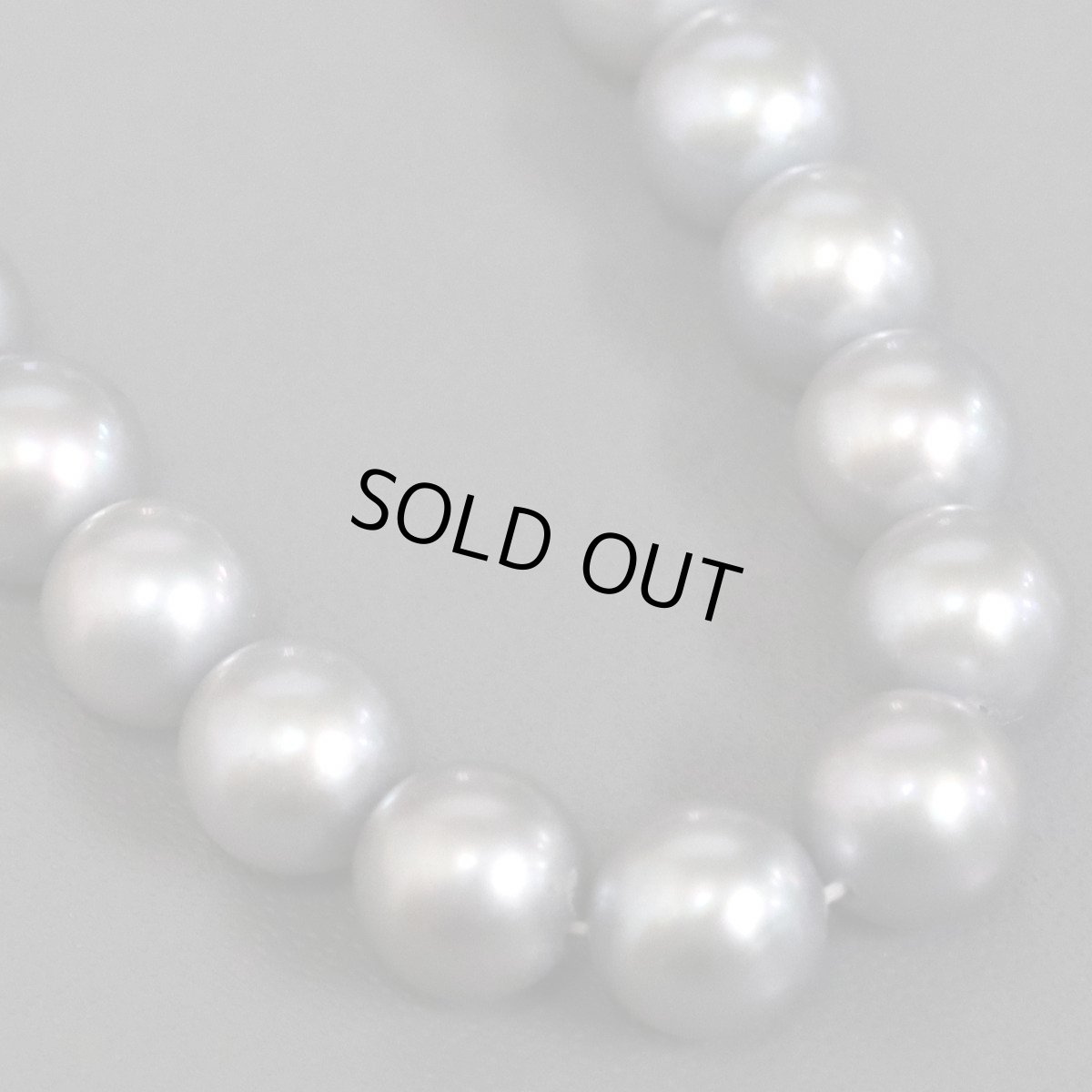 画像6: タサキ グレーパールネックレス シルバー金具 7-7.5mm 42cm (6)