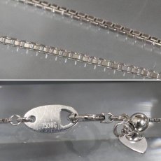 画像8: K18WGダイヤモンドネックレス 地球儀モチーフ D0.55 8.2g AJ付50cm (8)