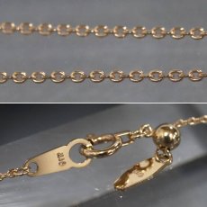 画像8: マリージュノ K18PGダイヤモンドペンダント D0.317 D0.24 3.7g AJ付44cm 鑑定書 (8)