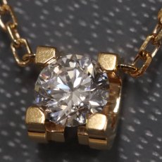 画像4: Cドゥ カルティエ ネックレス(CRN7424281)750PG D0.19 2.1g 41cm 内外箱 保証書 GIA鑑定書 (4)