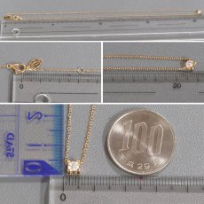 画像9: Cドゥ カルティエ ネックレス(CRN7424281)750PG D0.19 2.1g 41cm 内外箱 保証書 GIA鑑定書 (9)