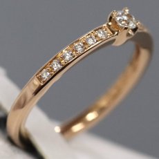 画像3: ヨンドシー K18PGダイヤモンドリング 2.2g #8 (3)