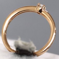 画像5: ヨンドシー K18PGダイヤモンドリング 2.2g #8 (5)