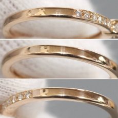 画像6: ヨンドシー K18PGダイヤモンドリング 2.2g #8 (6)