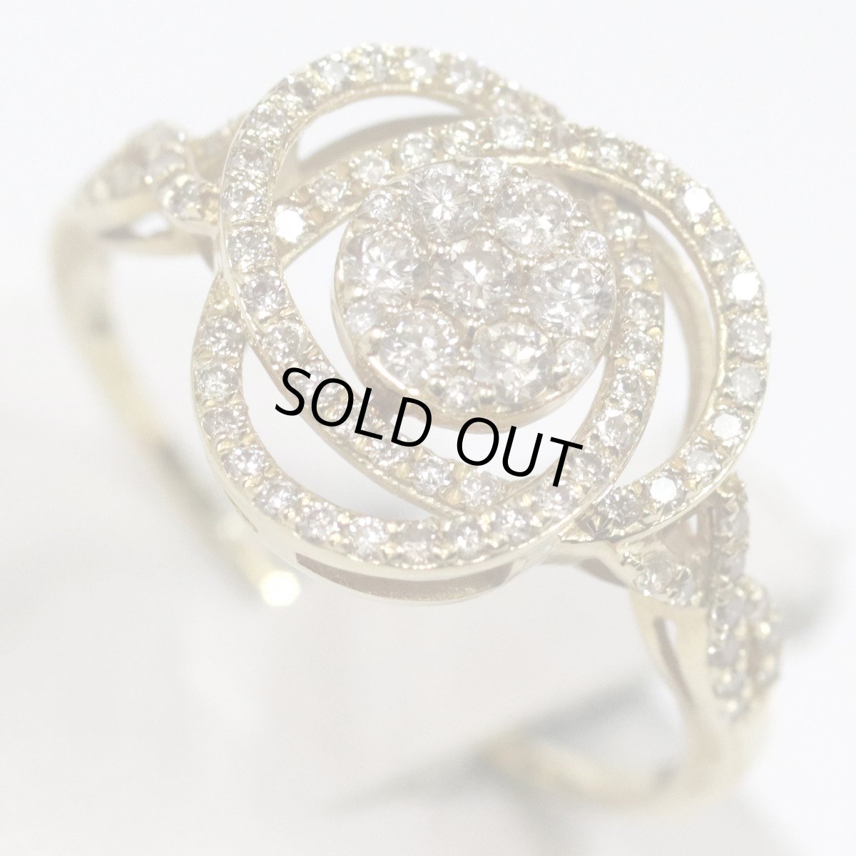 画像4: K18ダイヤモンドリング D0.50 2.7g #16 (4)