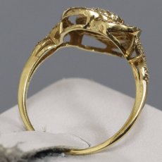 画像5: K18ダイヤモンドリング D0.50 2.7g #16 (5)