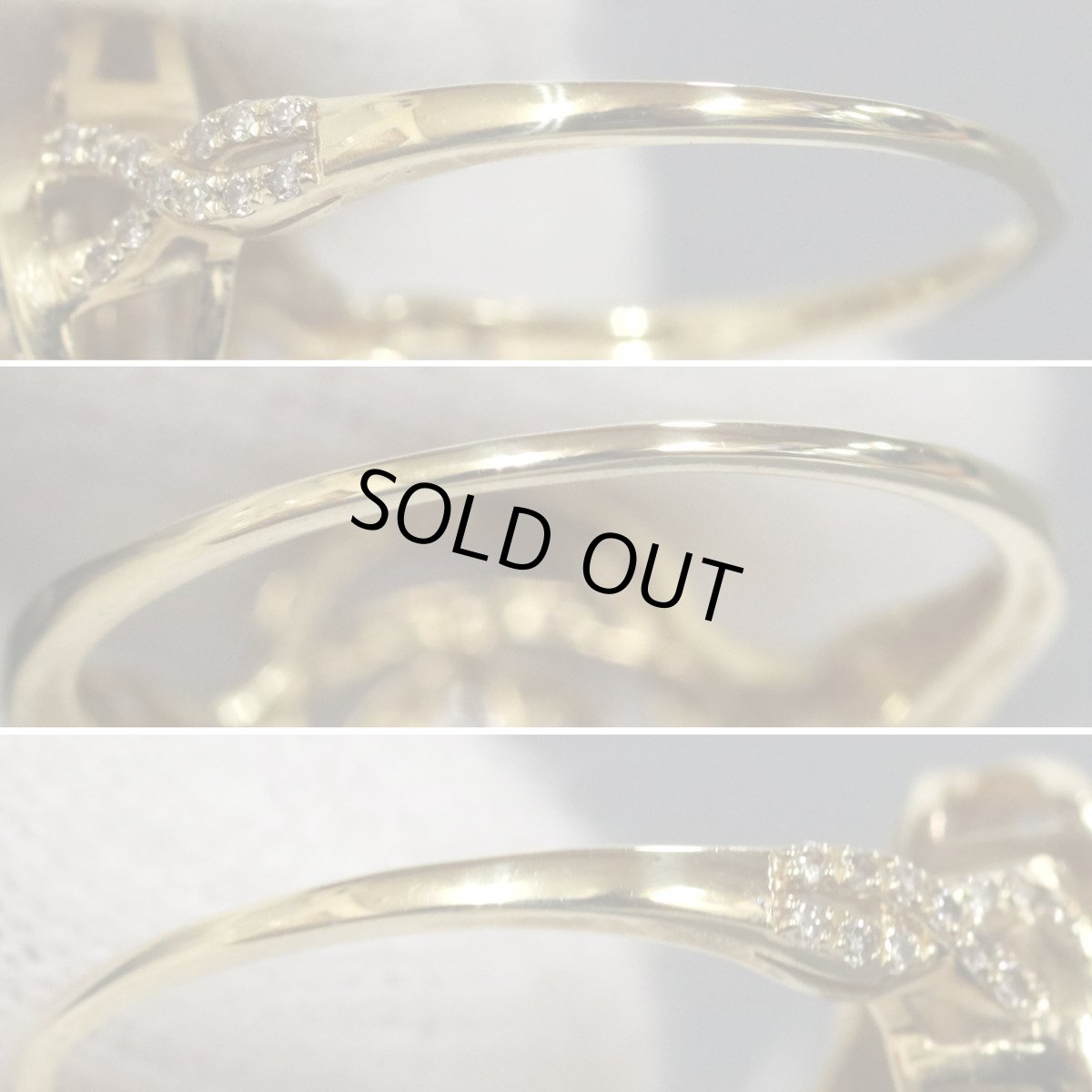 画像6: K18ダイヤモンドリング D0.50 2.7g #16 (6)