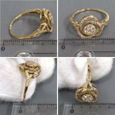 画像9: K18ダイヤモンドリング D0.50 2.7g #16 (9)