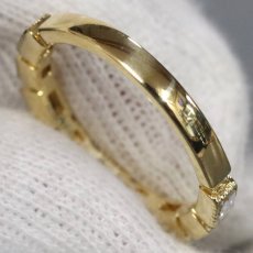 画像6: K18ダイヤモンドリング D0.30 2.9g #9 (6)