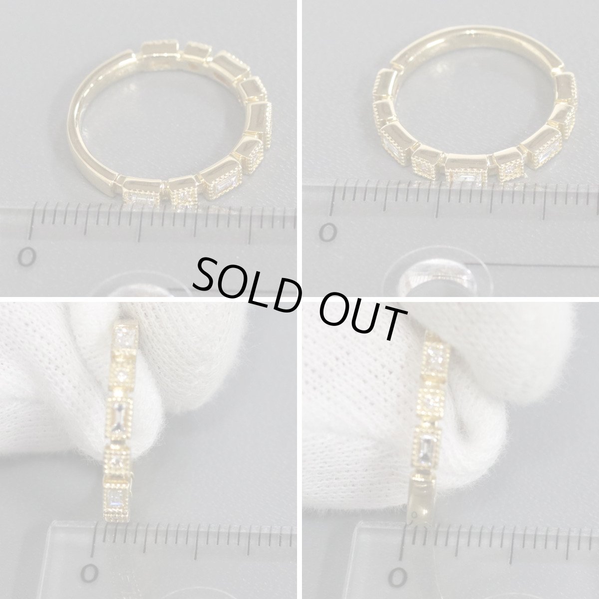 画像9: K18ダイヤモンドリング D0.30 2.9g #9 (9)