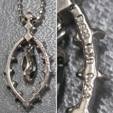 画像6: Pt900アレキサンドライトダイヤモンドペンダントトップ A0.19 D0.23 2.2g ソーティング (6)