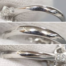 画像5: Pt950ダイヤモンドリング D0.20 D0.50 5.3g #11 鑑別カード (5)