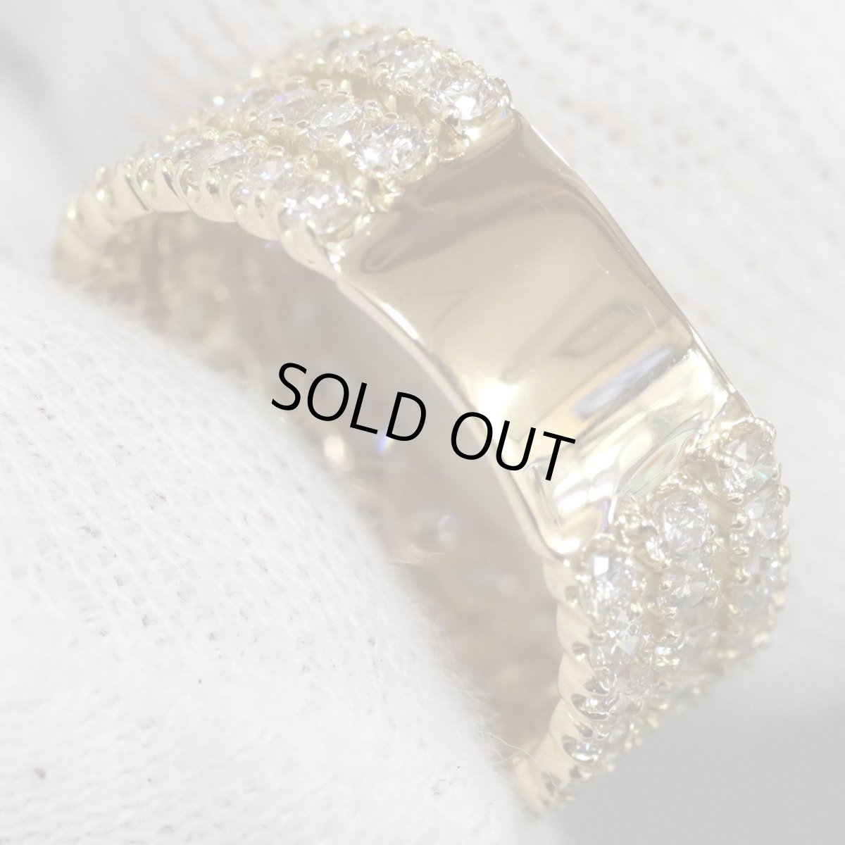 画像5: K18ダイヤモンドリング D3.00 5.2g #12 鑑別カード (5)