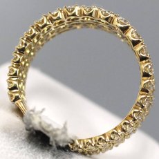 画像6: K18ダイヤモンドリング D3.00 5.2g #12 鑑別カード (6)