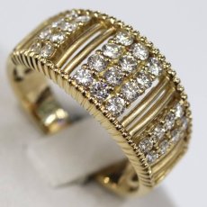 画像3: K18ダイヤモンドリング D0.63 5.5g #13 鑑別カード (3)