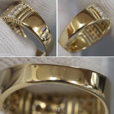 画像6: K18ダイヤモンドリング D0.63 5.5g #13 鑑別カード (6)