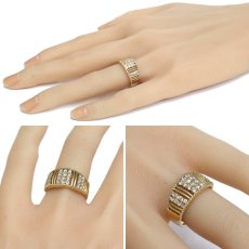 画像9: K18ダイヤモンドリング D0.63 5.5g #13 鑑別カード (9)