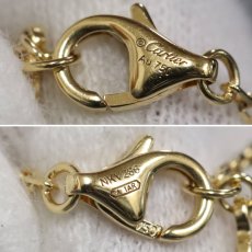 画像5: ダムール ブレスレット スモールモデル(CRB6043300)750YG 1PD 2.2g 18cm 内外箱 保証書 (5)