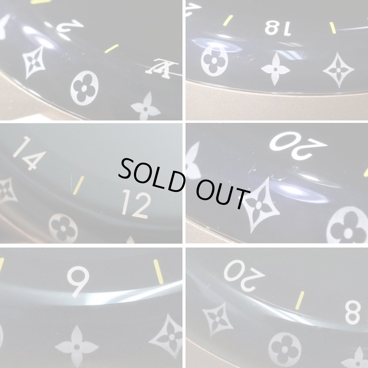 画像3: ルイ・ヴィトン タンブール ホライゾン ライトアップマットブラウン(QAD02Z) (3)