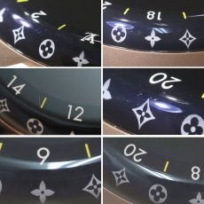 画像3: ルイ・ヴィトン タンブール ホライゾン ライトアップマットブラウン(QAD02Z) (3)