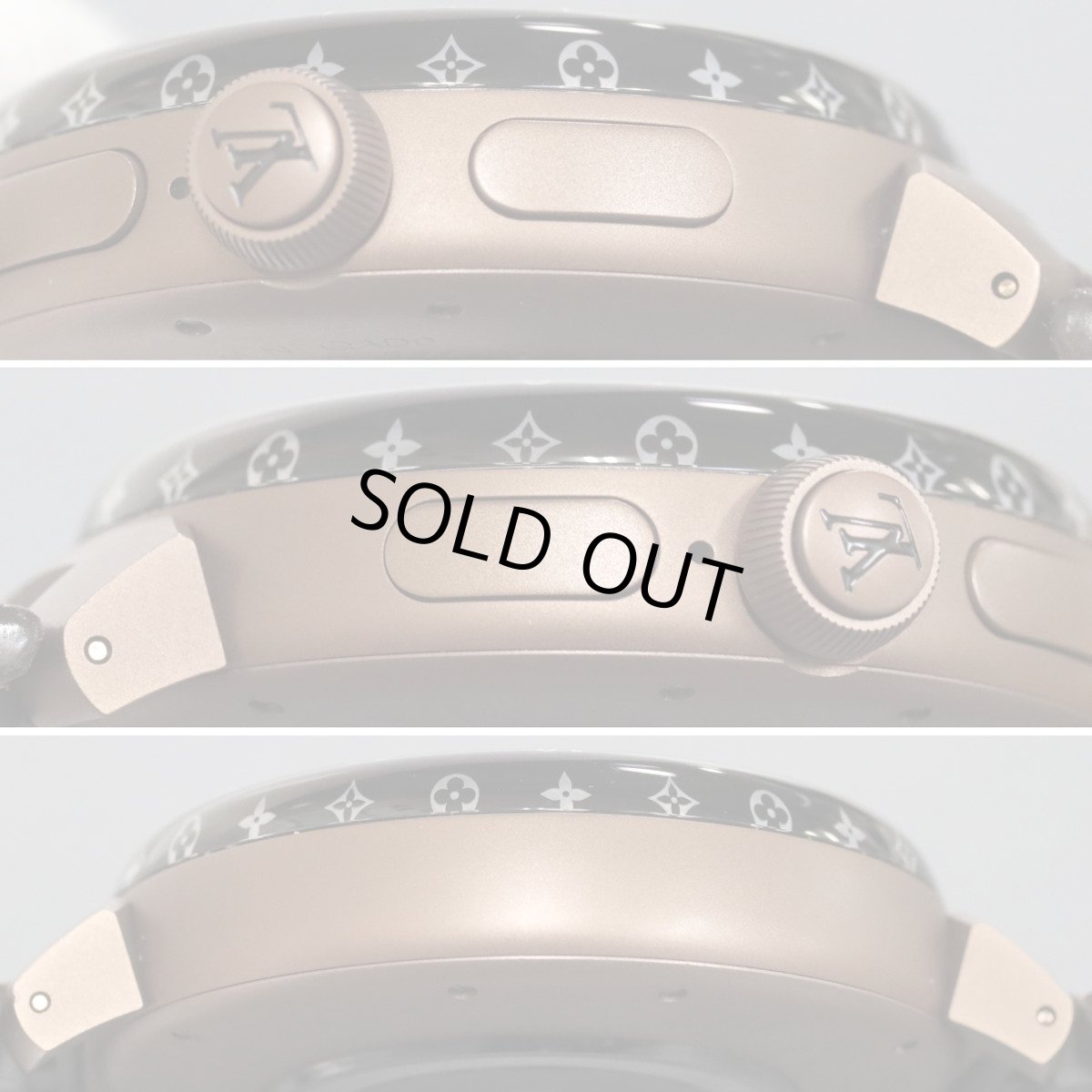 画像5: ルイ・ヴィトン タンブール ホライゾン ライトアップマットブラウン(QAD02Z) (5)