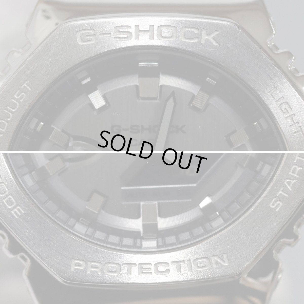 画像3: カシオ G-SHOCK GA-2100シリーズ(GM-2100-1AJF)ジーショック グレー文字盤 メタル Qz (3)