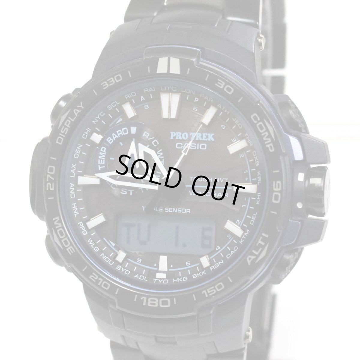 画像1: カシオ プロトレック Blue Moment(PRW-6100YT-1BJF) (1)