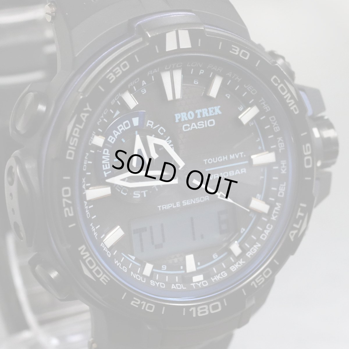 画像2: カシオ プロトレック Blue Moment(PRW-6100YT-1BJF) (2)