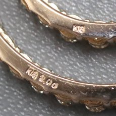 画像6: K18PGダイヤモンドペンダント D2.00 6.4g AJ付44cm (6)