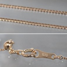 画像9: K18PGダイヤモンドペンダント D2.00 6.4g AJ付44cm (9)