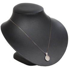 画像5: K18WGダイヤモンドペンダント D1.10 6.8g AJ付45cm (5)