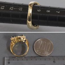 画像8: K18サファイアダイヤモンドリング S0.98 D1.32 9.4g #10 (8)