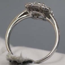 画像5: Pt900ダイヤモンドリング D1.00 5.7g #17.5 鑑別書 (5)