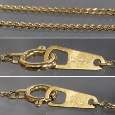 画像8: K18ルビーダイヤモンドネックレス R0.18 D0.28 3.0g 40cm (8)