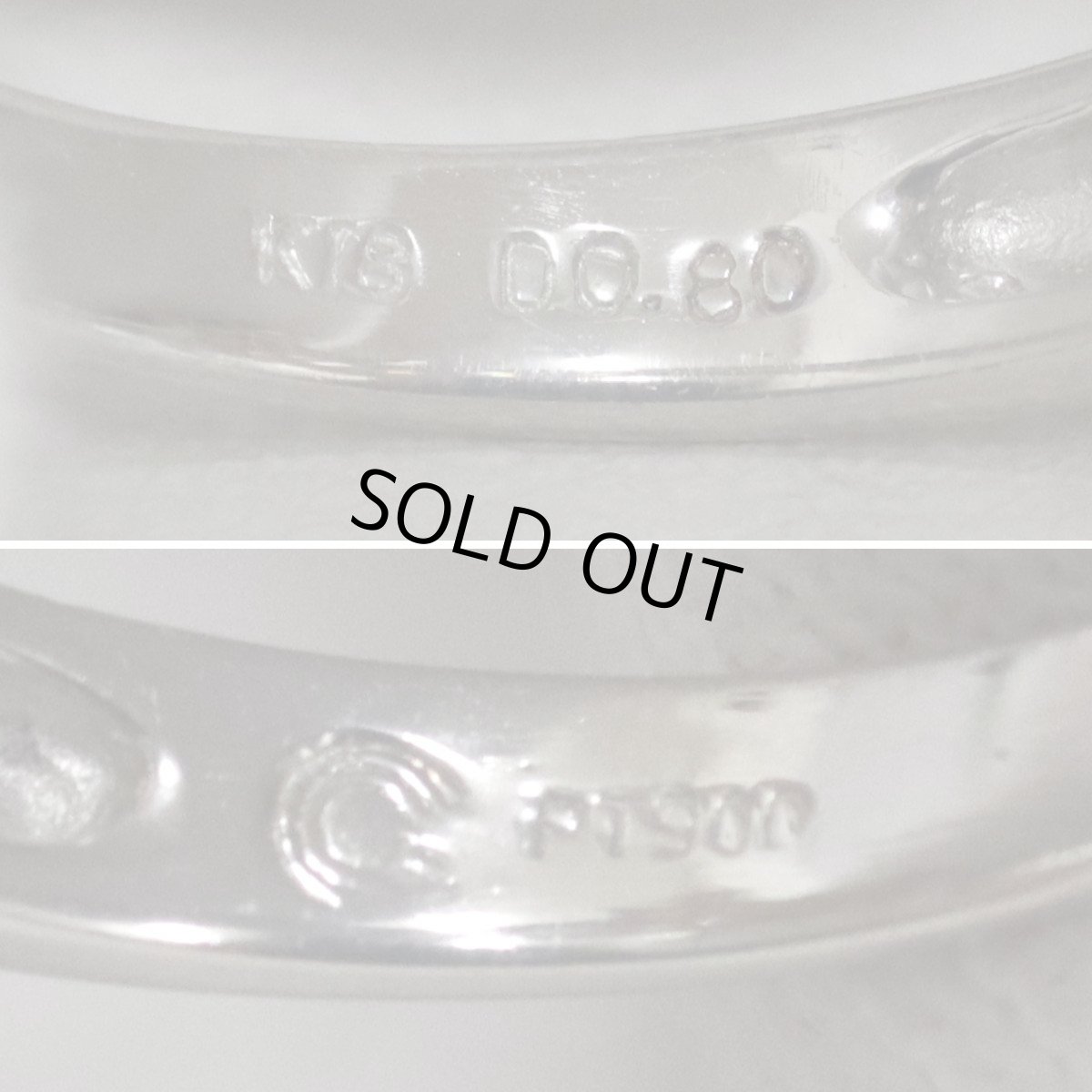 画像7: Pt900/K18ダイヤモンド/ピンクダイヤモンドリング フラワーモチーフ D0.80 4.6g #8 ソーティング (7)