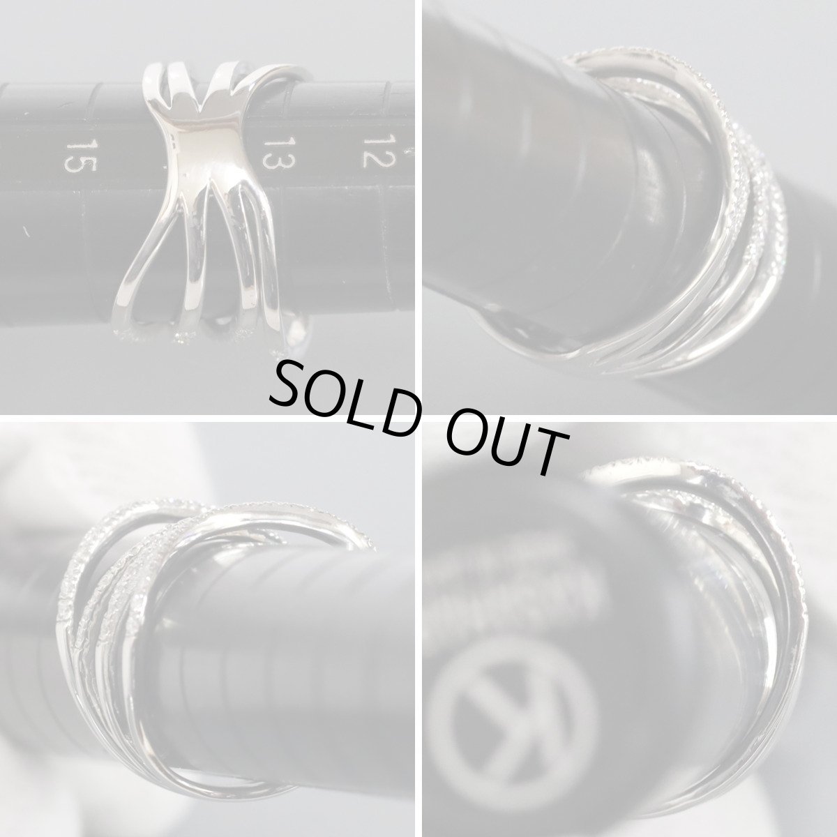 画像7: Pt900ダイヤモンドリング D0.70 8.5g #14 (7)