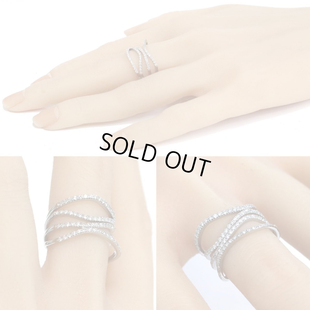 画像9: Pt900ダイヤモンドリング D0.70 8.5g #14 (9)