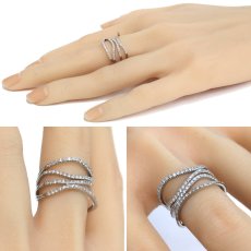 画像9: Pt900ダイヤモンドリング D0.70 8.5g #14 (9)