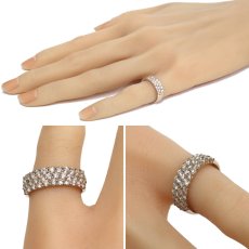 画像10: K18PGダイヤモンドリング D1.00 3.7g #8 (10)