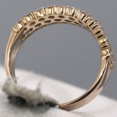 画像5: K18PGダイヤモンドリング D1.00 3.7g #8 (5)