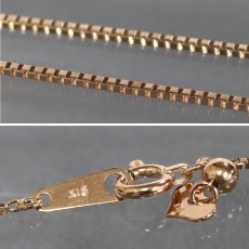 画像7: K18PGモルガナイトダイヤモンドペンダント M5.91 D0.48 8.6g AJ付45cm ソーティング (7)