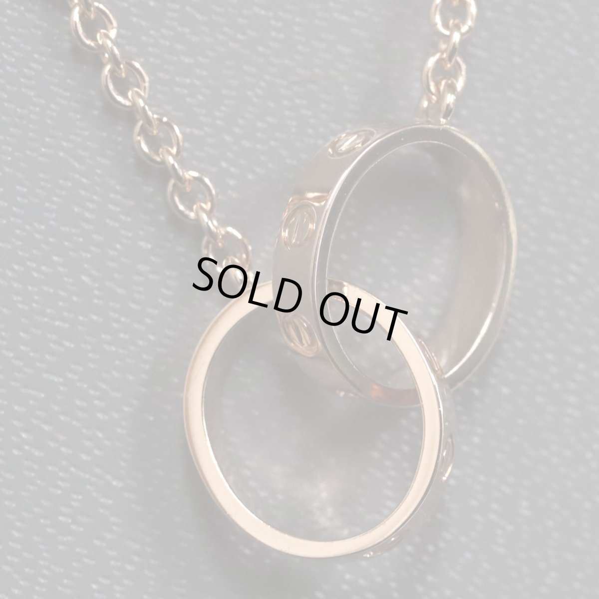 画像2: 750PGラブネックレス 6.8g 42cm(B7212300)内外箱 保証書 (2)