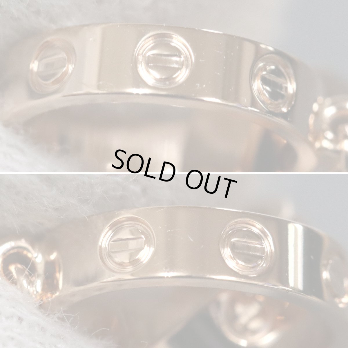 画像5: 750PGラブネックレス 6.8g 42cm(B7212300)内外箱 保証書 (5)