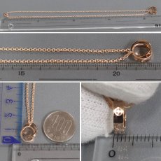 画像8: 750PGラブネックレス 6.8g 42cm(B7212300)内外箱 保証書 (8)