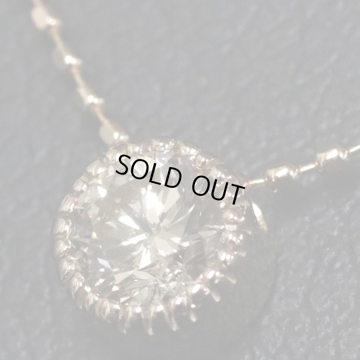 画像7: K18ダイヤモンドネックレス D0.31 1.5g 40cm (7)