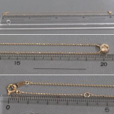 画像9: K18ダイヤモンドネックレス D0.31 1.5g 40cm (9)