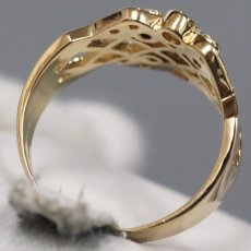 画像5: K18/Pt900ダイヤモンドリング D0.23 4.4g #11.5 (5)