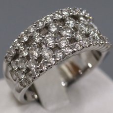 画像1: Pt900ダイヤモンドリング D2.00 11.9g #14 (1)