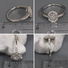 画像9: Pt900ダイヤモンドリング D0.50 3.6g #13 (9)